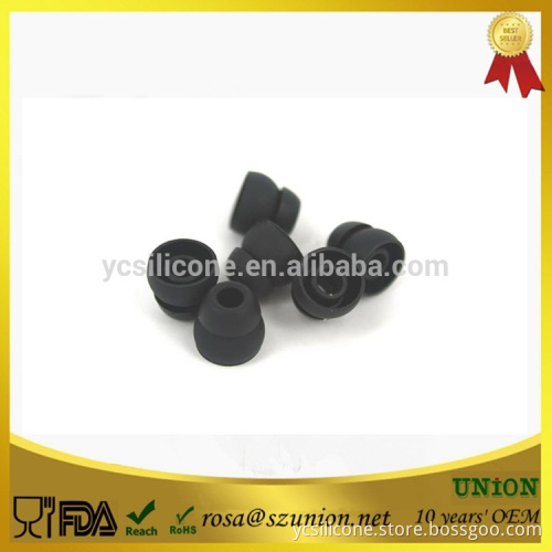 Double color replacement SILICONE earbud TIPS/earplug for iphone